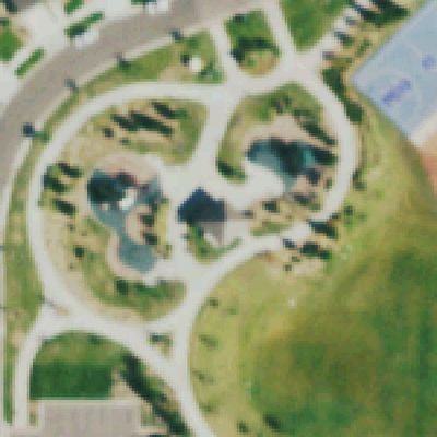 Aerial photo of Lookout Park