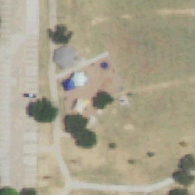 Aerial view of Lookout Park