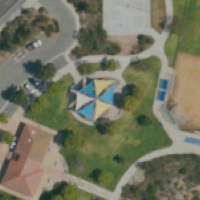 Aerial view of Lopez Ridge Park and Recreation Center