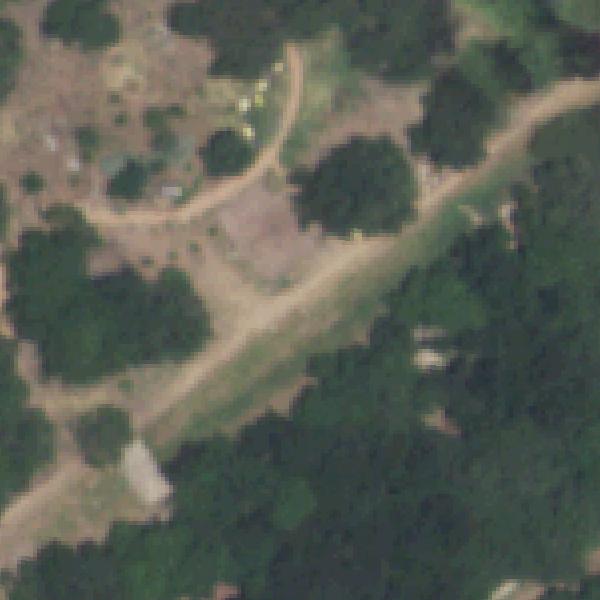 Aerial photo of Lorence Creek Preserve