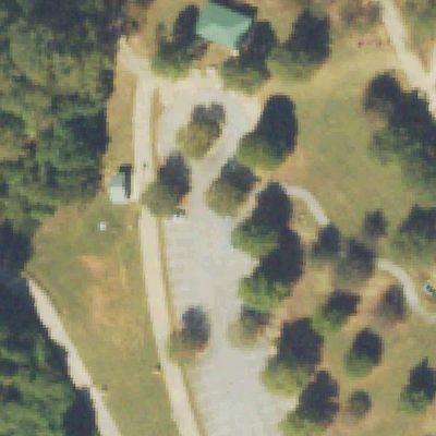 Aerial view of Lorraine Park