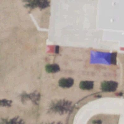 Aerial photo of Los Reyes Playground