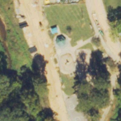 Aerial view of Lou Walker Park