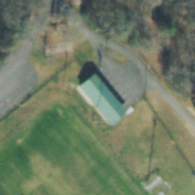 Aerial photo of Louise Martin city park