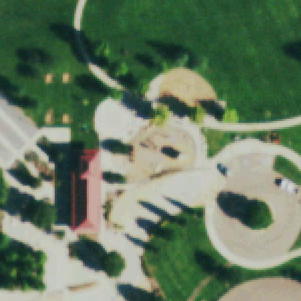 Aerial photo of Louisville Community Park