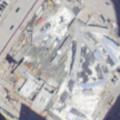 Aerial photo of Lynn Wyatt Square for the Performing Arts