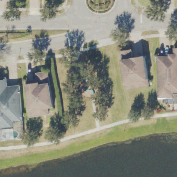 Aerial view of Mabel Bridge Playground Community Playground