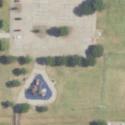 Aerial view of MacArthur Park