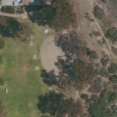 Aerial view of MacDowell Park