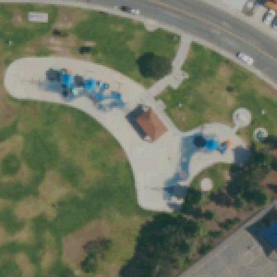 Aerial view of Maddox Park