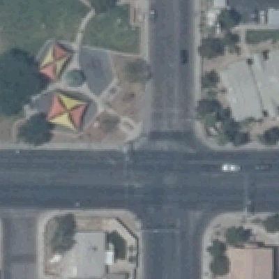 Aerial photo of Magdalena's Vegas Mountain Neighborhood Park