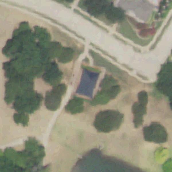 Aerial view of Magnolia Park