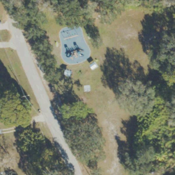 Aerial view of Magnolia Park