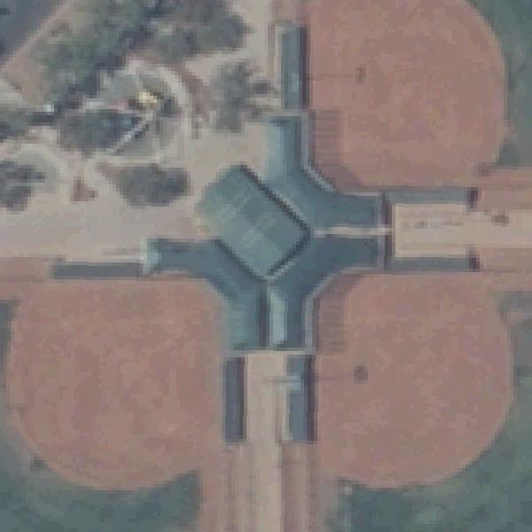 Aerial photo of Majestic Park