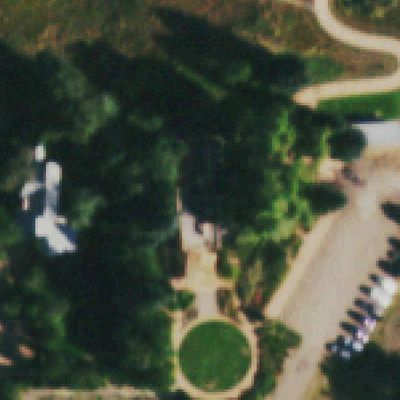Aerial photo of Majestic View Nature Center