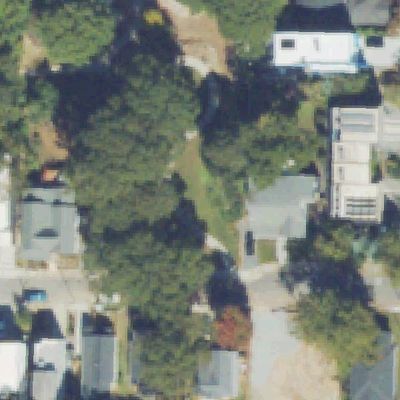 Aerial view of Manigault Street Playlot