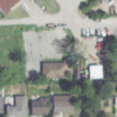 Aerial view of Manor Hall