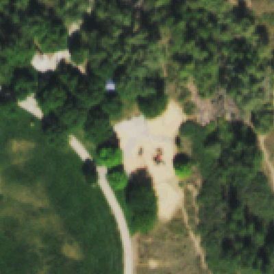 Aerial photo of Marcy Park Playground