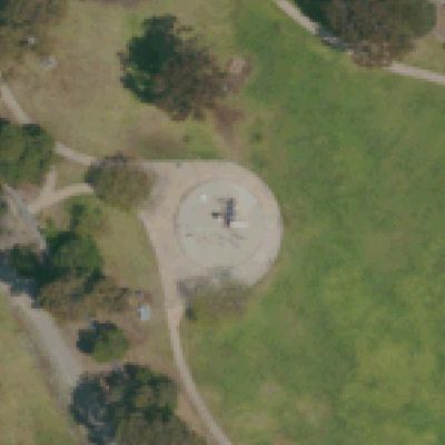 Aerial view of Marcy Park