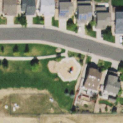 Aerial photo of Marmot Ridge Park