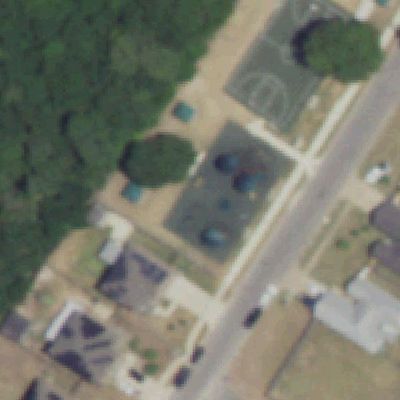 Aerial view of Martin Luther King Jr. Park
