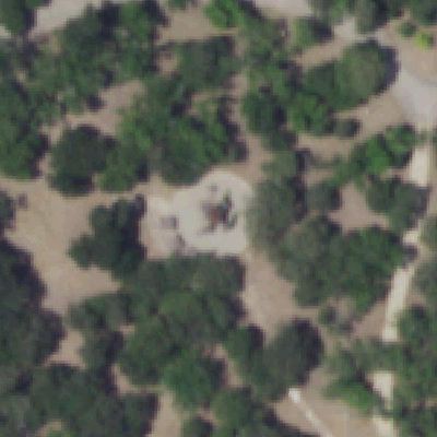 Aerial photo of Martin Luther King Park