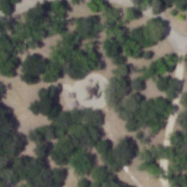 Aerial photo of Martin Luther King Park Splash Pad