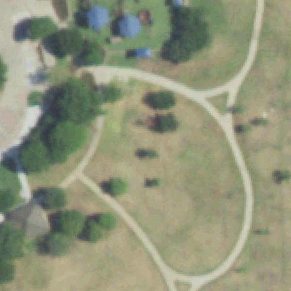 Aerial photo of Mary Heads Carter Park