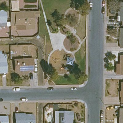 Aerial view of Maryvale Tot Lot
