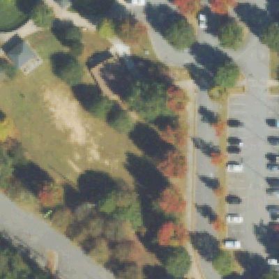 Aerial view of Mason Mill Park