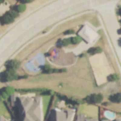 Aerial view of Mateo Park