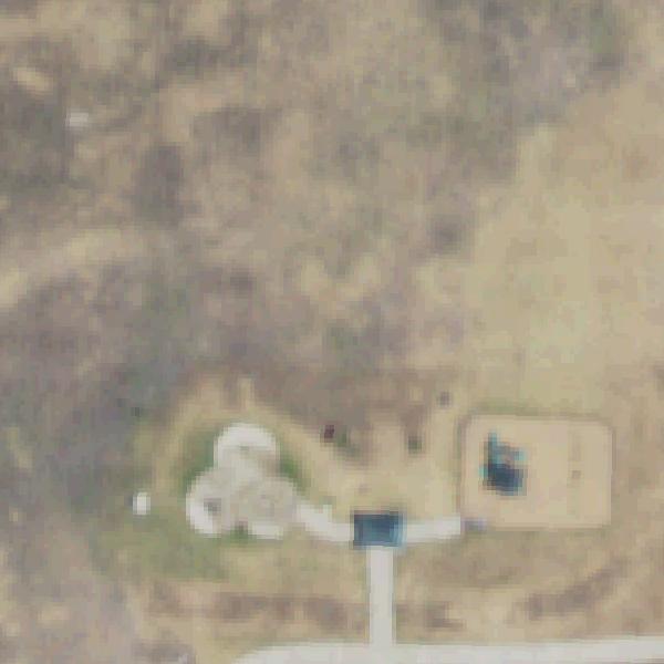 Aerial view of Matthew's Park