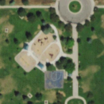 Aerial photo of Mayfair Park