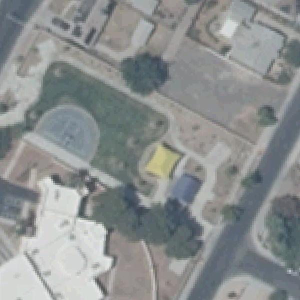 Aerial photo of Mayfair Place Park