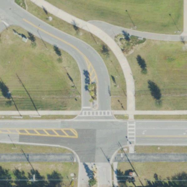 Aerial view of McCoy Community Park