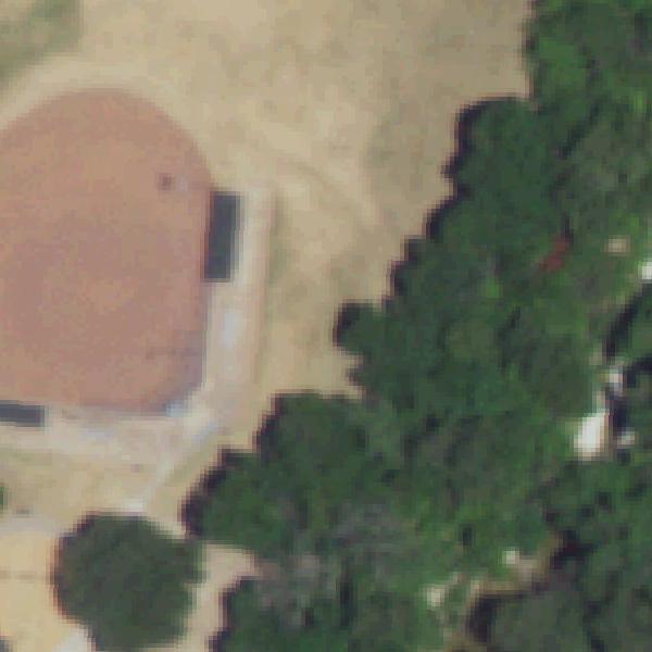 Aerial view of McCree Park and Playground