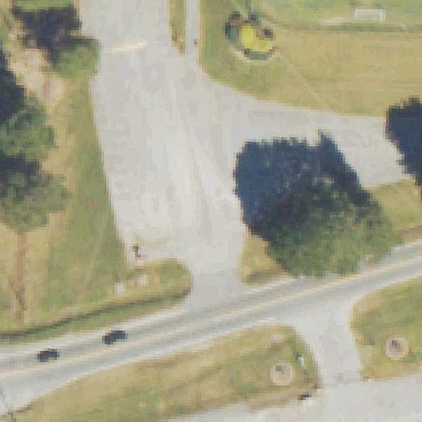 Aerial view of McCurry Park North Soccer Fields