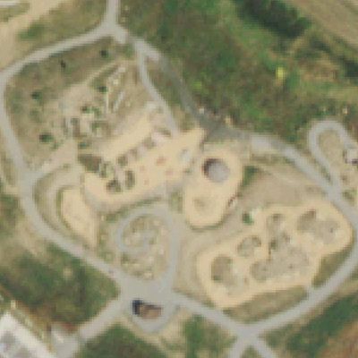 Aerial photo of McKay Bike Park
