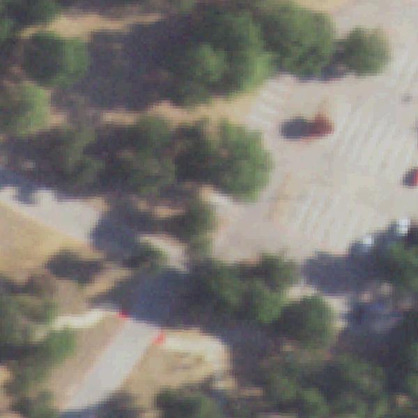Aerial view of Meadowbrook Park and Playground
