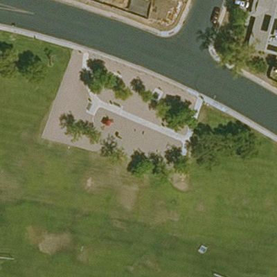 Aerial view of Meadowgreen Park