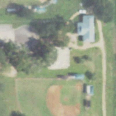 Aerial photo of Meadows Place Splash Pad