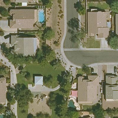 Aerial view of Melody Ranch Park