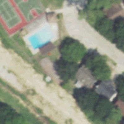 Aerial photo of Memorial Creek Playground