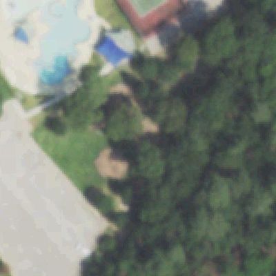 Aerial photo of Memorial North West Playground