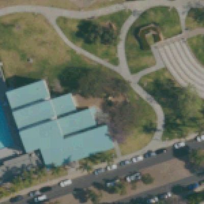 Aerial view of Memorial Park