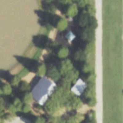 Aerial photo of Memorial Park Playground