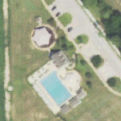 Aerial photo of Memorial Springs Pool and Park