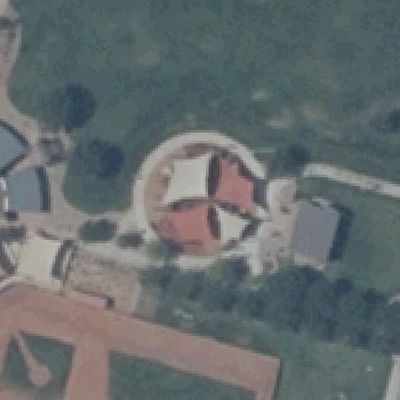 Aerial photo of Mesa Park