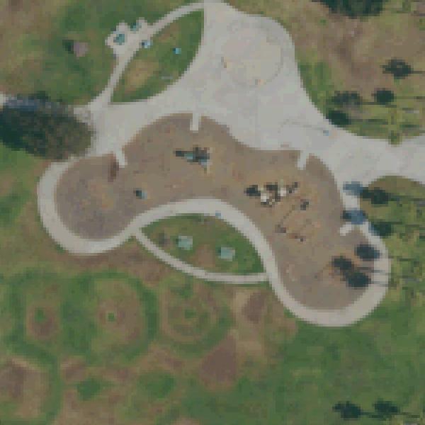 Aerial view of Mesa Viking Park