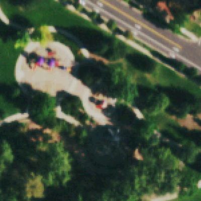 Aerial photo of Michael Northey Park